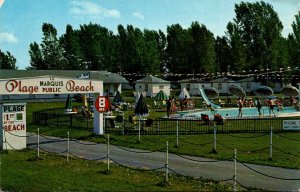 Canada Quebec St Sulpice Le Marquis Motel & Cabins Le Marquis Public Beach