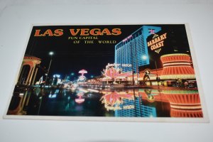 Glittering Lights of the Las Vegas Strip Nevada Postcard LV-223 Taiwan