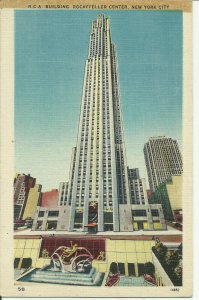 New York City, Rockefeller Center, R.C.A. Building