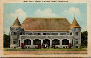 Postcard ON Niagara Falls Table Rock House Front View 1930s K61