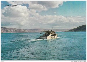 Boat at the Lake of Galilee, Israel, 50-70s