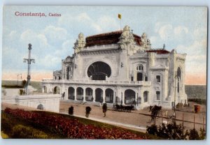 Constanța County Romania Postcard Constanța Casino c1910 Unposted Antique