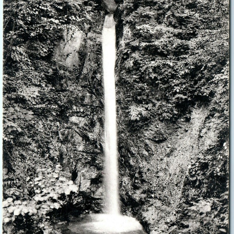 c1930s Japan Gero Onsen Hot Spring Waterfall Senbagataki No Ikan A56