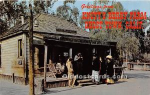 Knott's Berry Farm, Ghost Town, California, CA, USA Postcard Judge Roy B...