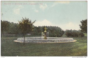 Fountain in Riverside Park, LOGANSPORT, Indiana, 00-10s