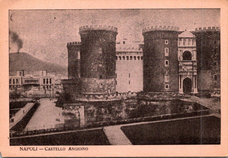 Italy Napoli Naples Castello Angioino