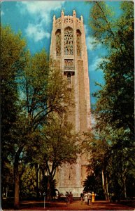 Vtg 1950s The Singing Tower Mountain Sanctuary Lake Wales Florida FL Postcard