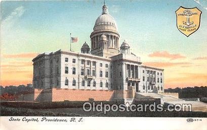 State Capitol Providence, RI, USA Unused 