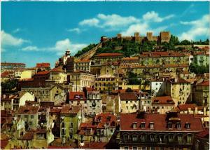 CPM AK LISBOA The Castle of St.George and the old Mouraria PORTUGAL (750514)