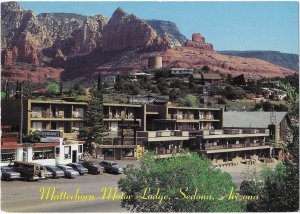 The Matterhorn Motor Lodge Motel Sedona Arizona in 1985 4 by 6