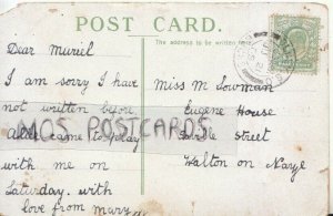 Genealogy Postcard - Lowman - Eugene House, Saville St, Walton on Naze Ref. R114