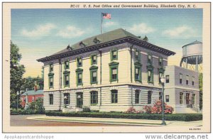 North Carolina Elizabeth City Post Office and Government Building Curteich