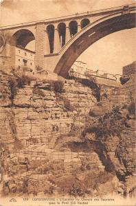 BR45725 L Escalier du chemin des tourists sous le pont sidi rached const algeria