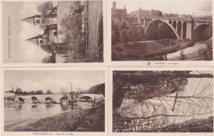 Echternach Pont De La Sure Adolphe Eglise Paroissiale 4x Luxembourg Postcard s