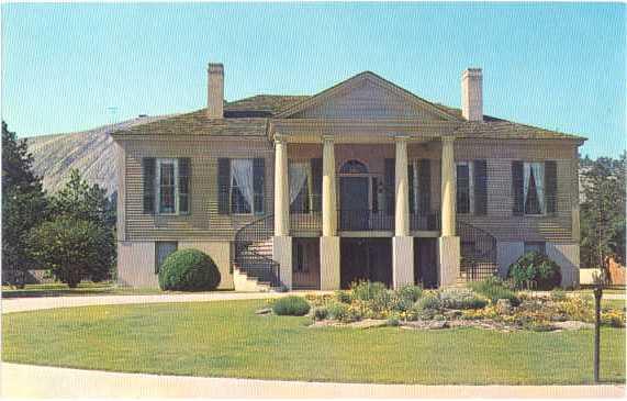 Manor House Ante Bellum Plantation in Stone Mountain by Atlanta Georgia  Chrome