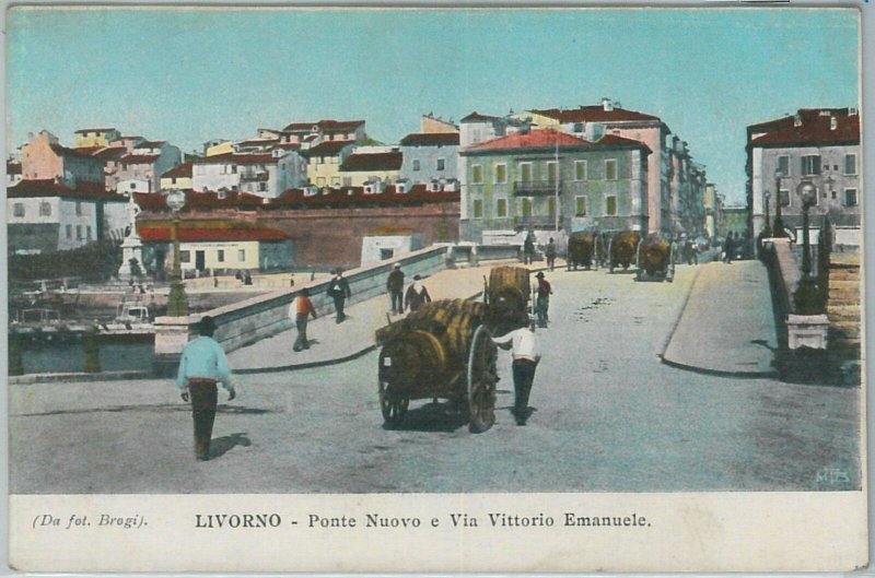 73318 - Vintage POSTCARD: LIVORNO City - BRIDGE NEW-
