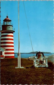 Lighthouses West Quaddy Head Lighthouse Lubec Maine