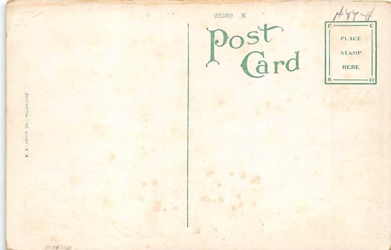 Bird's Eye View of Ocean Boulevard and Hotel Clarendon  Seabreeze FL