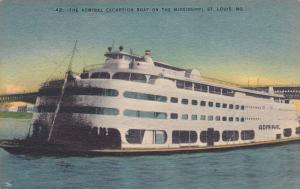 The Admiral Streamliner Excursion boat , ST. LOUIS , Missouri , 30-40s