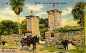 FL - St Augustine. Old City Gates