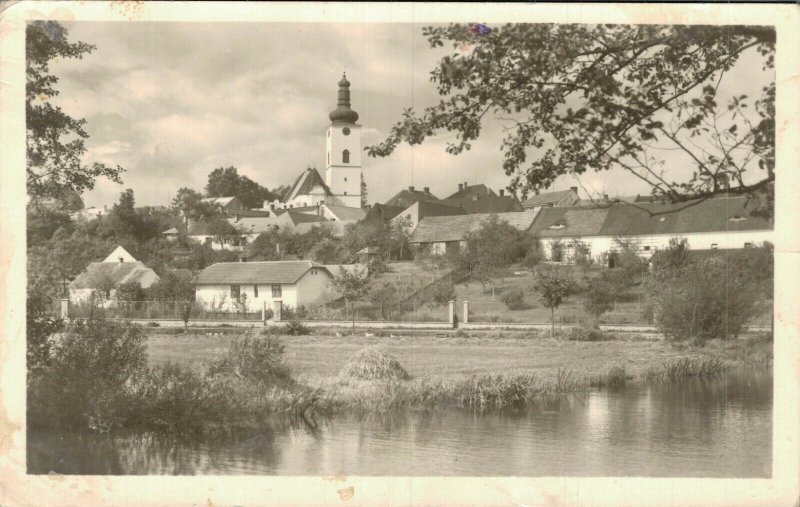 Czech Republic Veselí nad Lužnicí Vintage RPPC 07.53