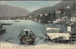 Locarno Italy Muralto c1910 Postcard