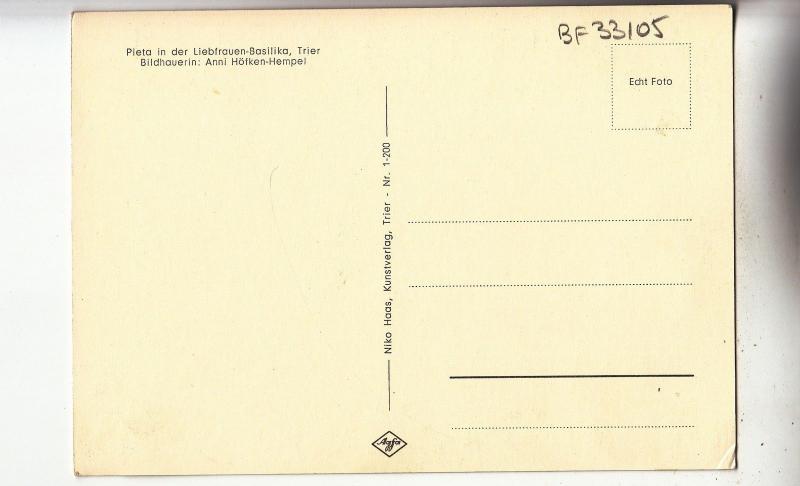 BF33105 liebfrauen basilika  trier  germany  front/back image