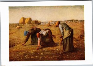 Postcard Art Millet, Jean-Francois - The glaners