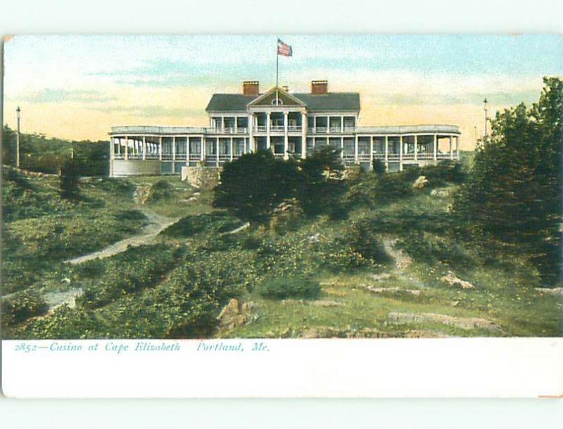 Unused Pre-1907 CAPE ELIZABETH CASINO Portland Maine ME n5388