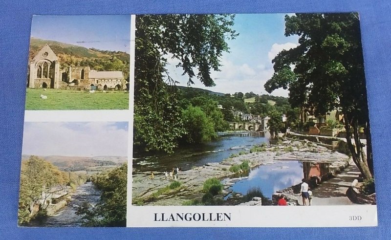 Vintage Multiview Postcard Llangollen Denbighshire B1A | Europe ...