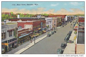 Main Street , SHERIDAN , Wyoming , 30-40s