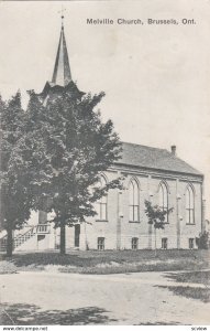 BRUSSELS , Ontario, Canada, PU-1907 ; Melville Church