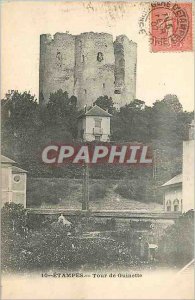 Old Postcard Etampes Guinette Tower