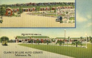 Clark's De Luxe Auto Courts - Tallahassee, Florida FL