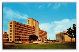Parkland Memorial Hospital Dallas Texas Postcard Basic Science Building Of UT