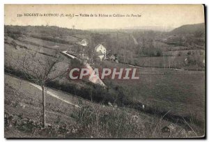 Old Postcard Nogent Le Rotrou Valley of the Rhone and Perche Hills