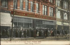 Winona MN 5&10 Store Storefront Nice Local History Message c1910 Postcard