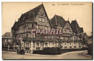 Old Postcard Cabourg Normandy Hotel