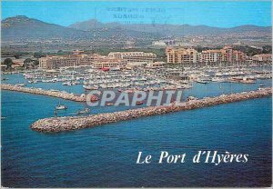 Modern Postcard Port of Hyeres Overview Port Boat