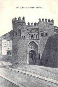 Puerta del Sol Toledo Spain Unused 