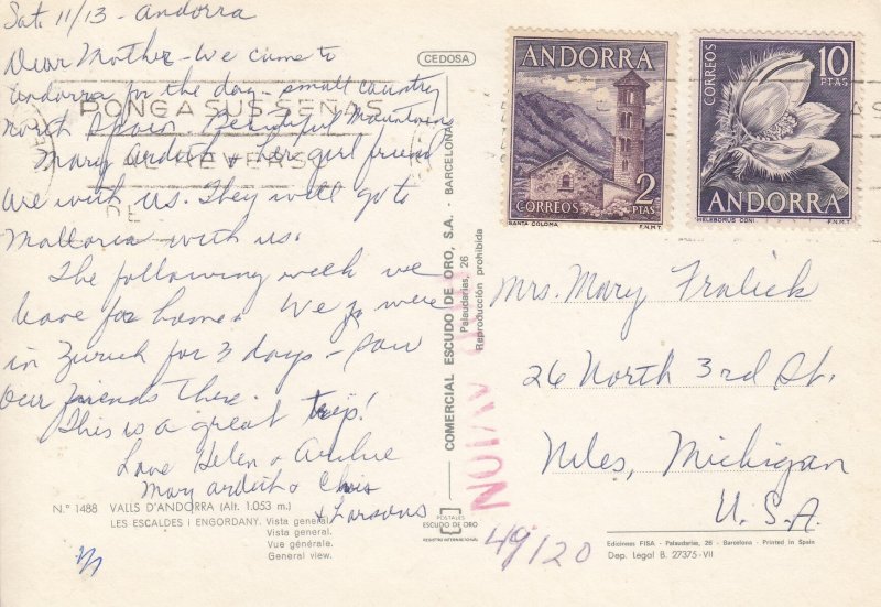 ANDORRA -  VAILS D'ANDORRA