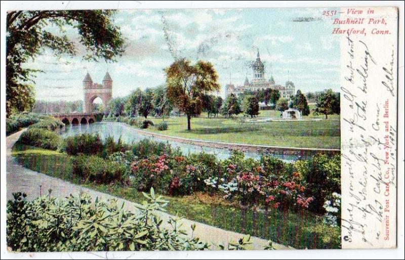 Bushnell Park, Hartford Conn