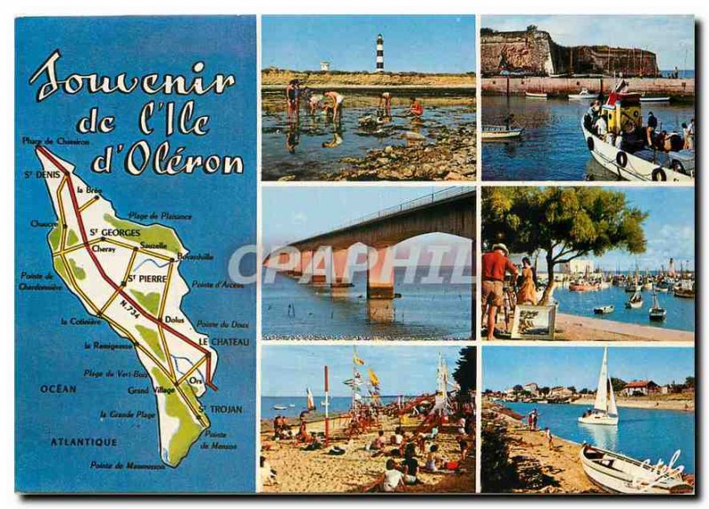 The Modern Postcard Souvenir Atlantic Coast of the Island of Oleron Charente ...