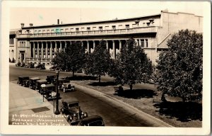 RPPC Masonic Temple in Spokane WA Vintage Postcard O27