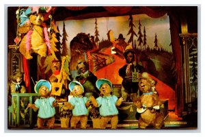 Disneyland Country Bear Jamboree  Anaheim CA UNP Chrome Postcard U14