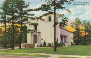 Alabama Fort McClellan Silver Chapel Curteich