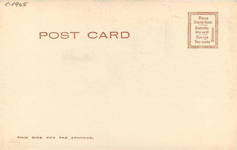 C-1905 Center Church Hartford Connecticut National Art Views undivided 2918