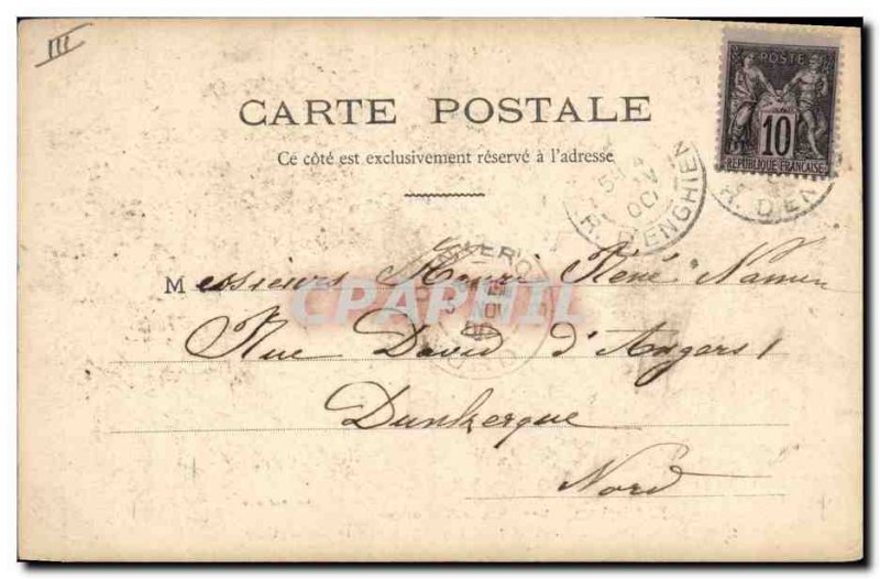 Old Postcard Woman Theater L & # 39aiglon Sarah Bernhardt Before dying