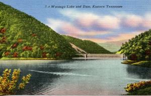 US    PC748  WATAUGA LAKE & DAM,  TENN.