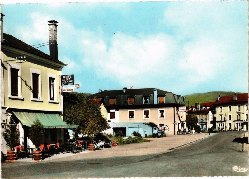 CPA LE THILLOT-Quartier de la Gare-Les Hotels (185085)